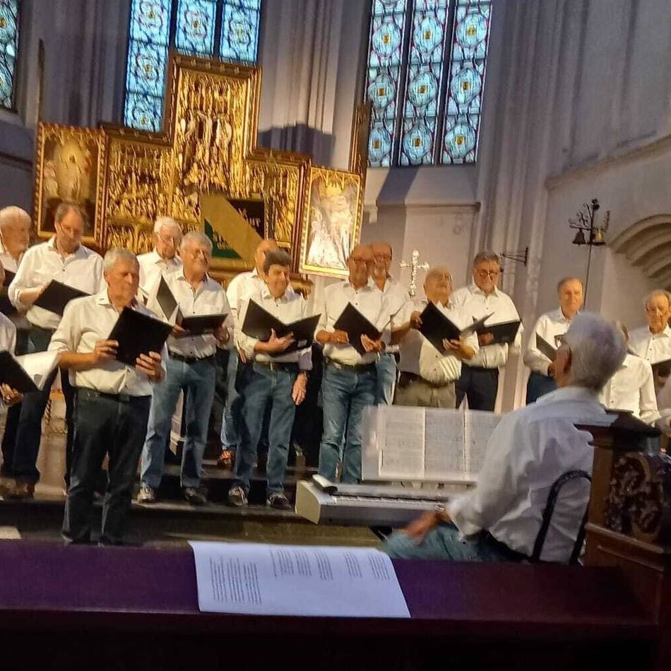 Straelener Männerchor lädt ein: Konzert zum Mitsingen begeistert Publikum in Straelen