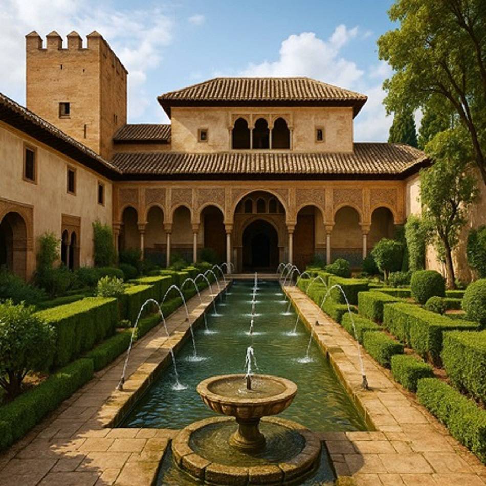 Hitzeschutz einst und jetzt: Von der Alhambra bis zur Schwammstadt in Duisburg