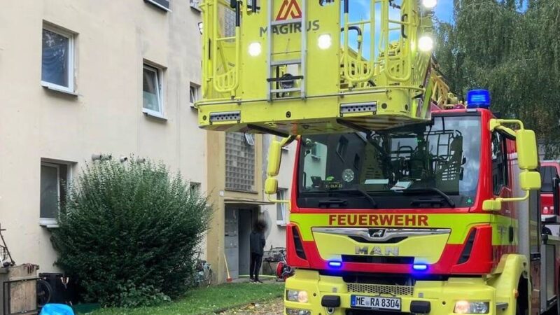 Wohnungsbrand Am Sandbach: Hausbewohner wurden in Sicherheit gebracht