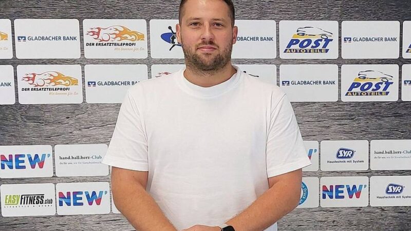 Trainerteam komplett: Philip Schneider wird neuer Co-Trainer beim TV Korschenbroich