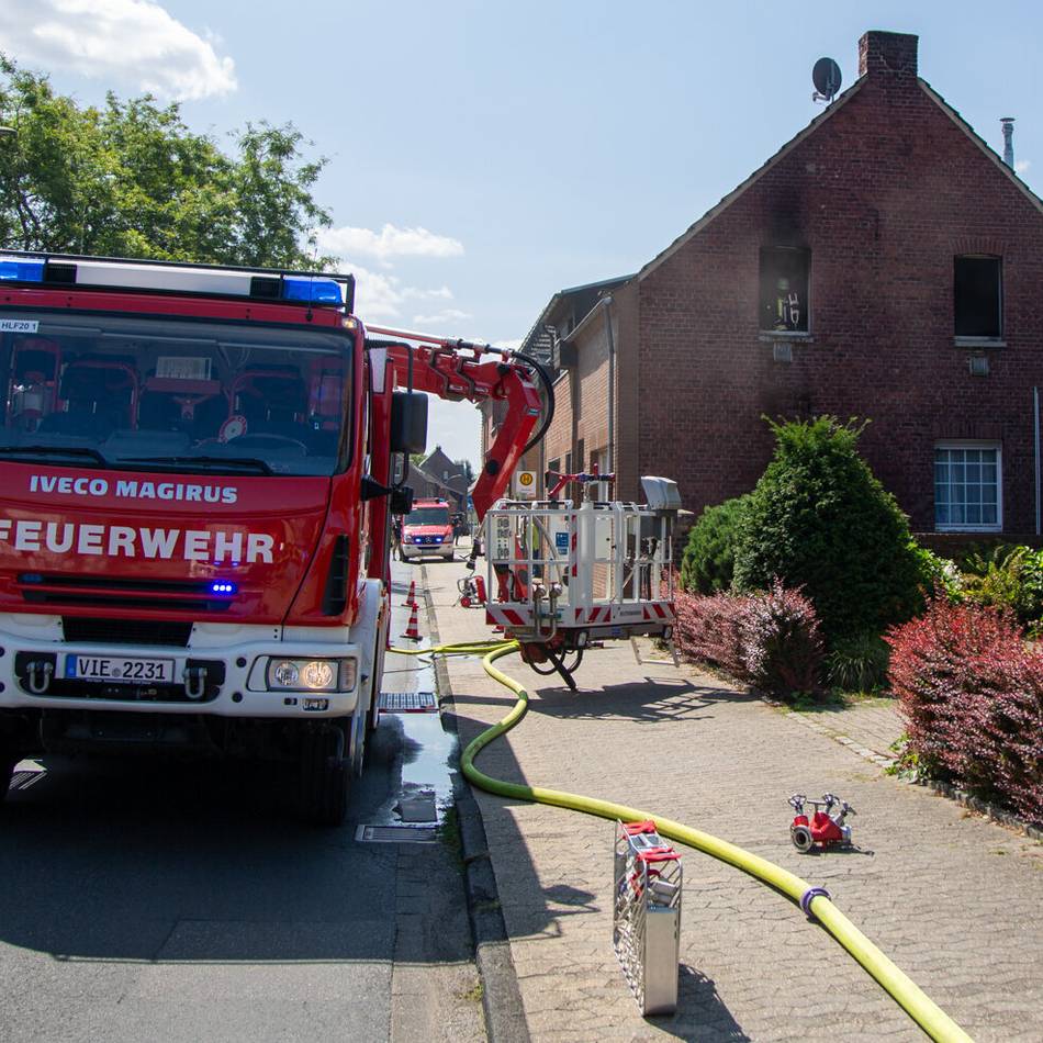 Einsatz in Grefrath: Wohnungsbrand an der Stadionstraße