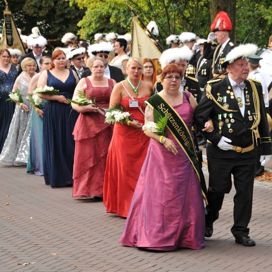 Traditionelles Schützenwesen in Kleve: Materborner Bürgerschützen freuen sich aufs große Fest