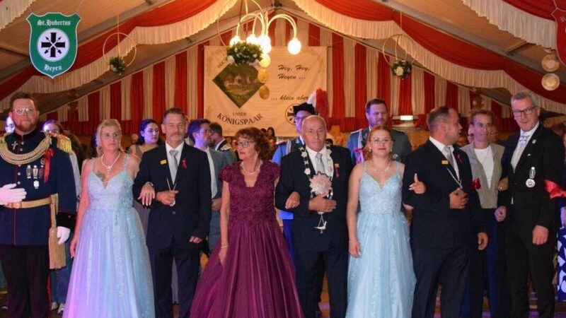 St.-Hubertus-Bruderschaft: So war das Schützenfest in Heyen