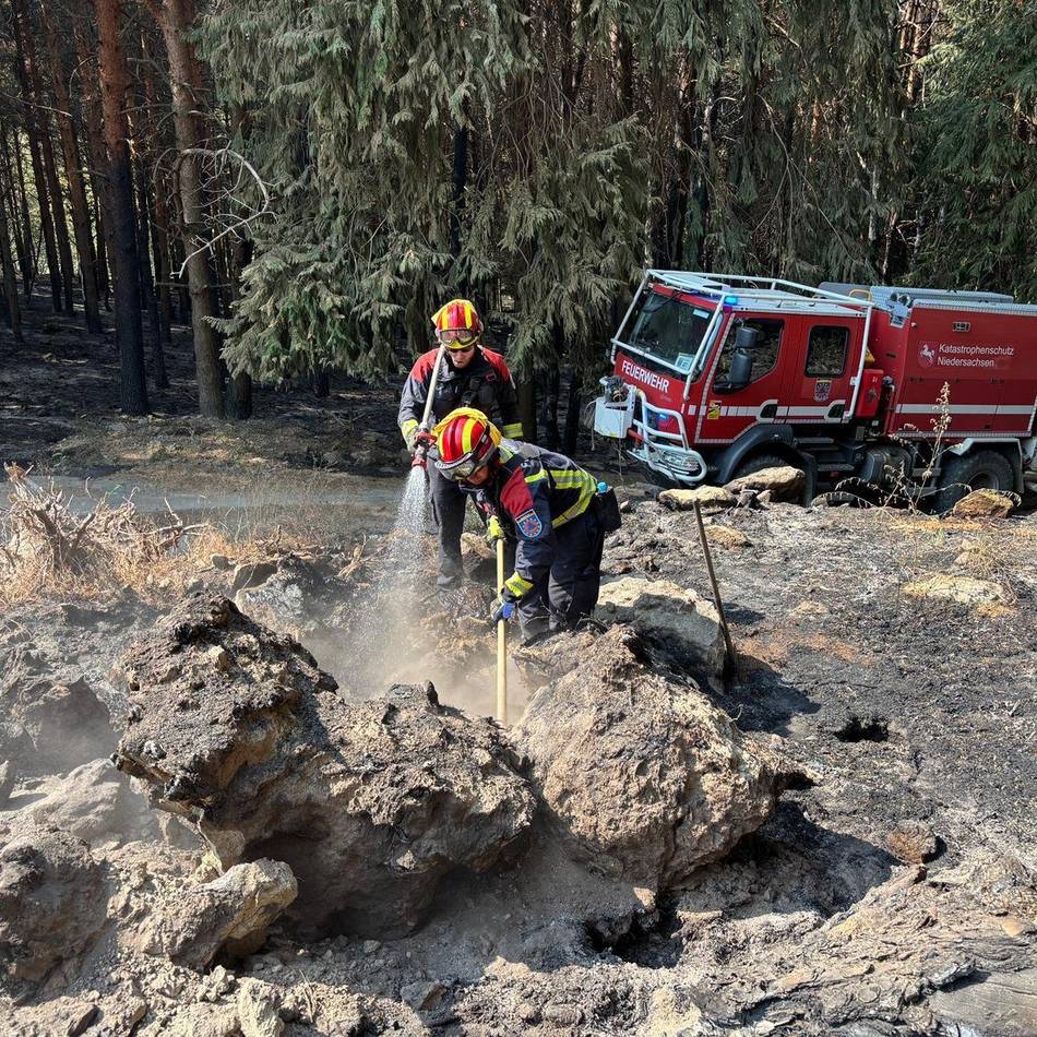 Aktueller Stand : Brände in Spanien: So geht es den Ratinger Feuerwehrleuten