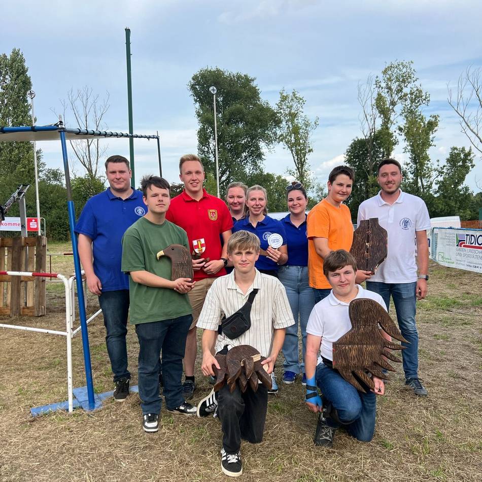 Schützenfest in Rheinberg: Treffsichere Jungschützen beim Jugendpreisschießen