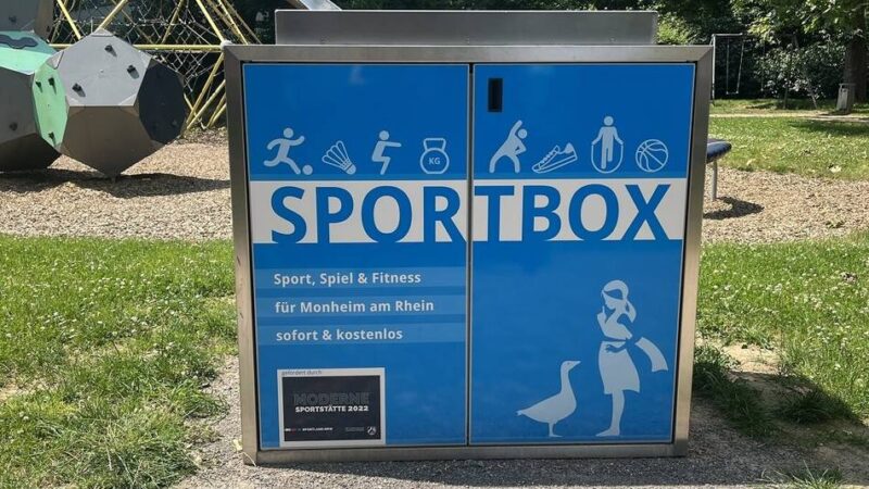 Matten, Bälle und mehr: Monheim setzt auf kostenlose Sportboxen im ganzen Stadtgebiet