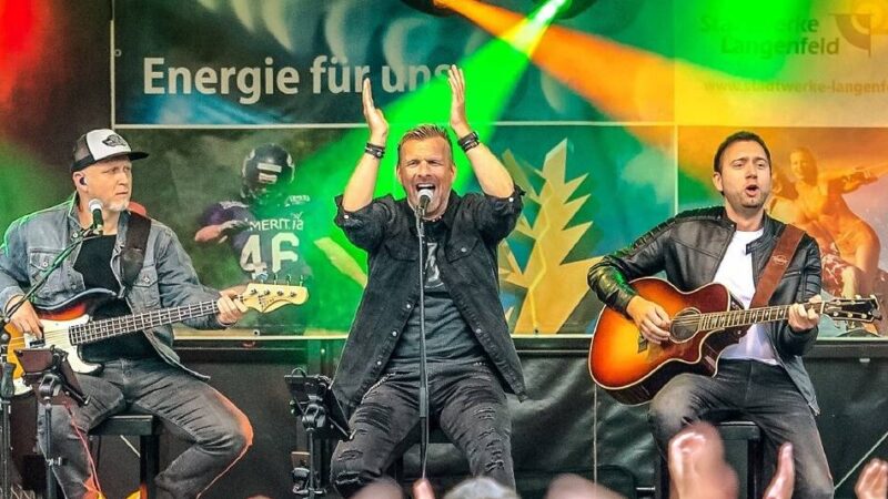 Am 27. August: „Jim Button’s“ beschließen Festival „Langenfeld Live“
