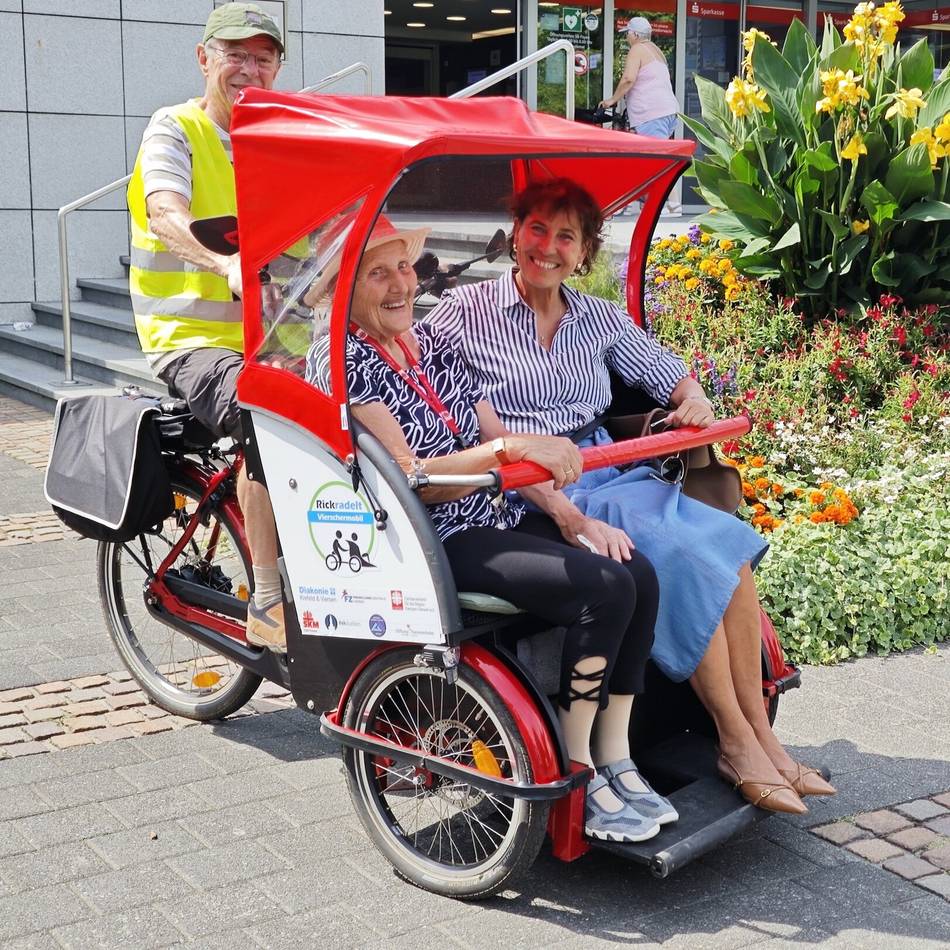 Rikscha-Fahrdienst in Viersen: „Rick radelt“ sucht weitere Mitstreiter