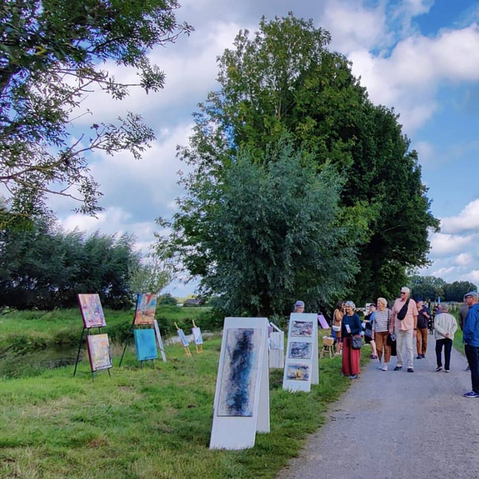Ausstellung in Grefrath: Das Niersufer wird zur Kunstmeile