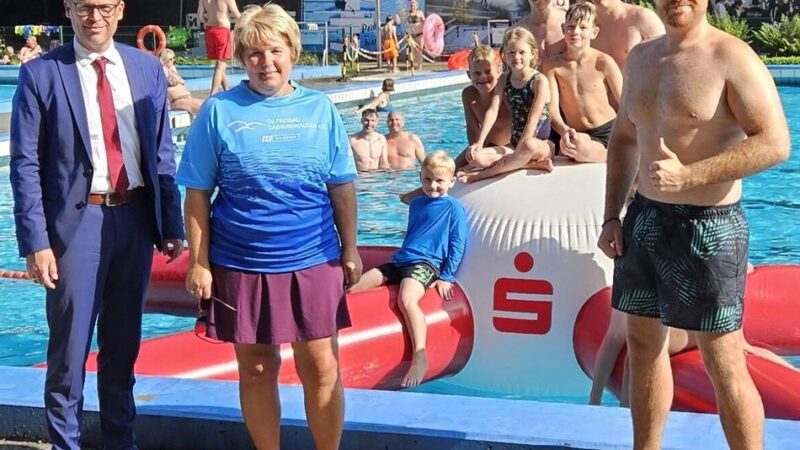 Sommer in Wermelskirchen: Freibad erhält neue Krake