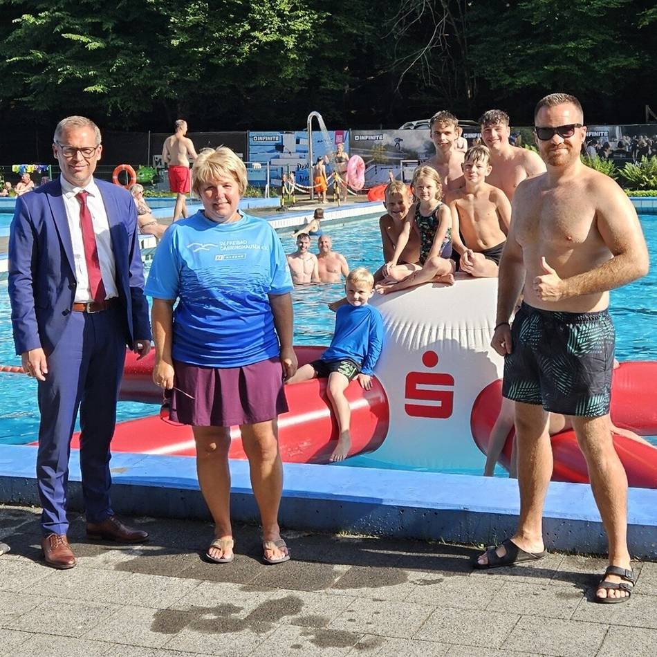 Sommer in Wermelskirchen: Freibad erhält neue Krake