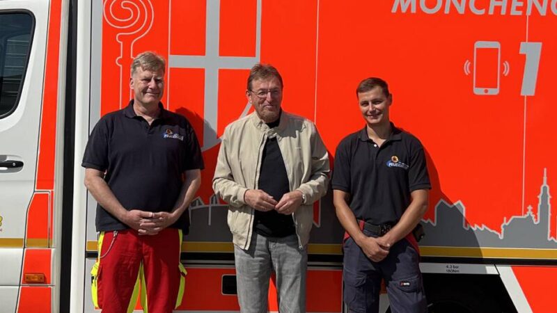 Nach Motorradunfall: Mönchengladbacher dankt Lebensrettern – „Das kann man mit Worten nicht transportieren“