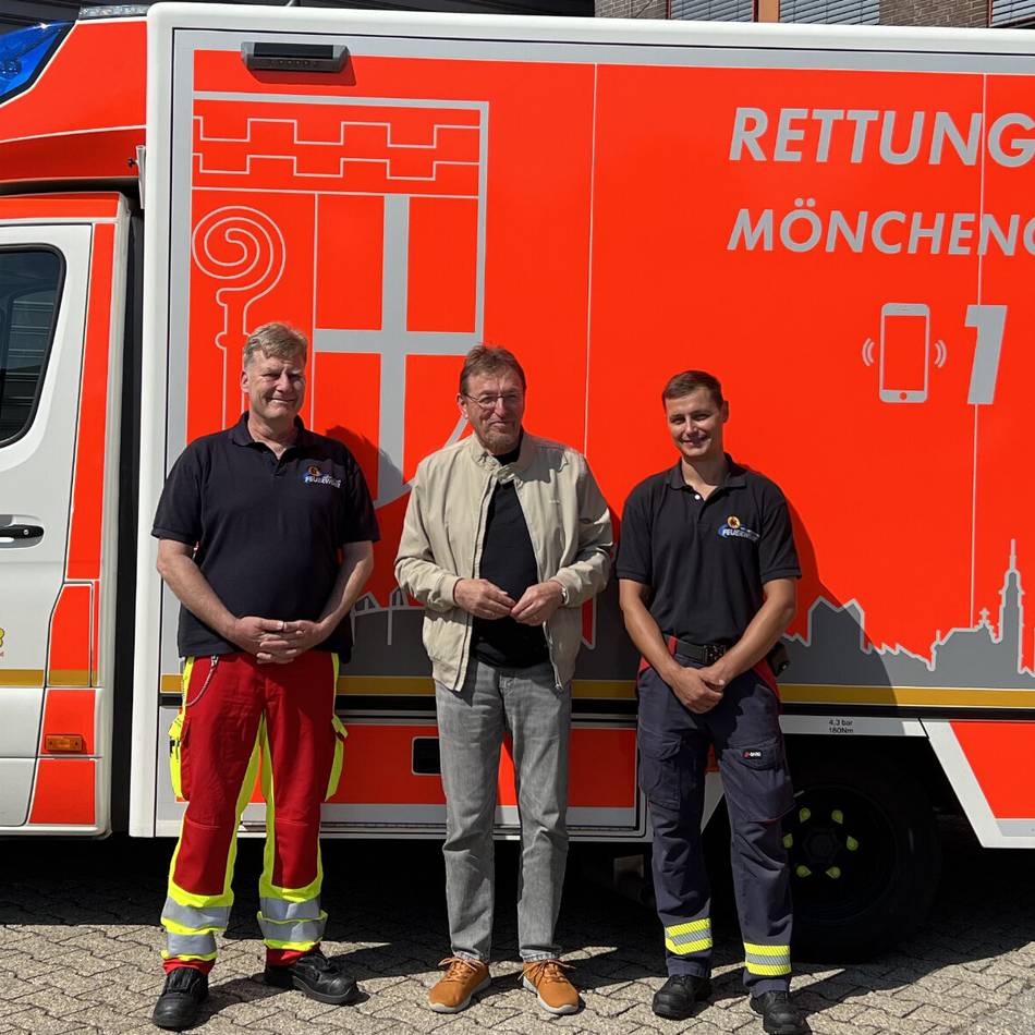 Nach Motorradunfall: Mönchengladbacher dankt Lebensrettern – „Das kann man mit Worten nicht transportieren“