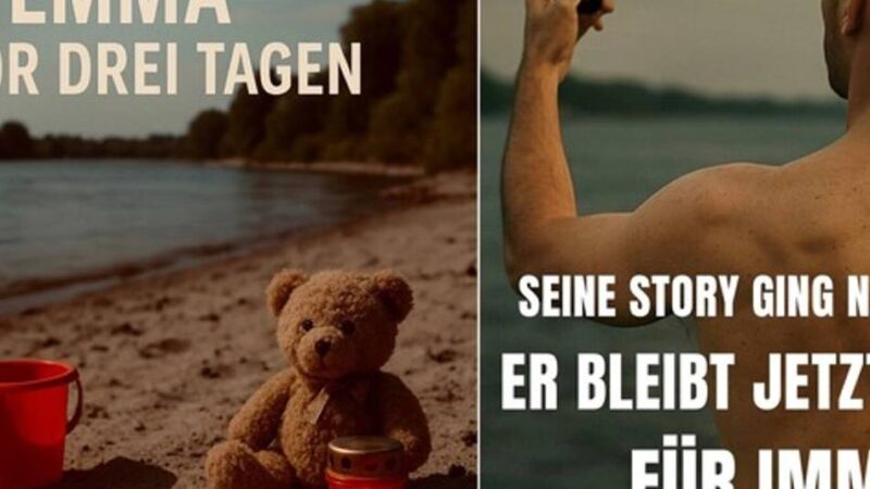 Warnung vor dem Baden im Rhein: Polizei setzt auf emotionale Fotos