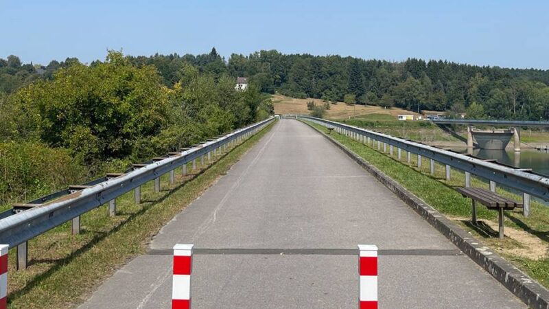 Maßnahmen des Wupperverbandes: Sicherheitsvorkehrungen an Großer Dhünn-Talsperre