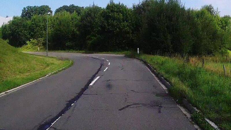 Vandalismus in Radevormwald: Ortseingangsschild an der K 11 erneut gestohlen