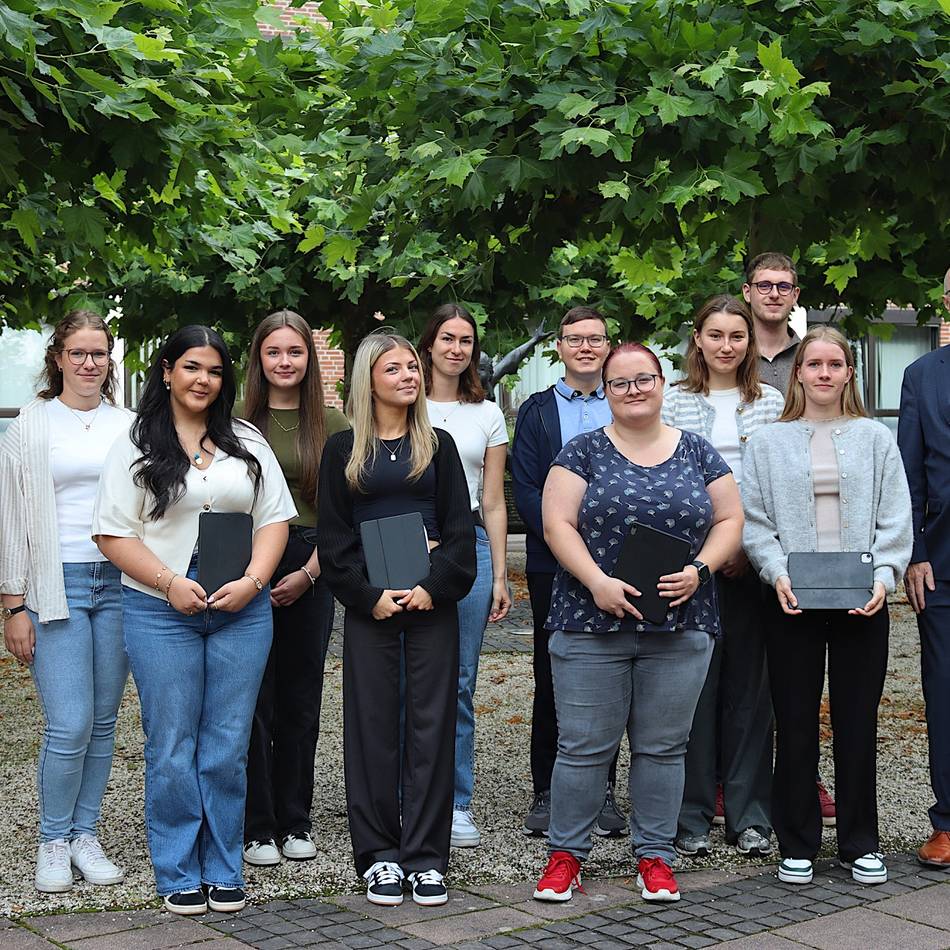 Ausbildung im Kreis Kleve: Zehn Azubis starten in der Kreisverwaltung