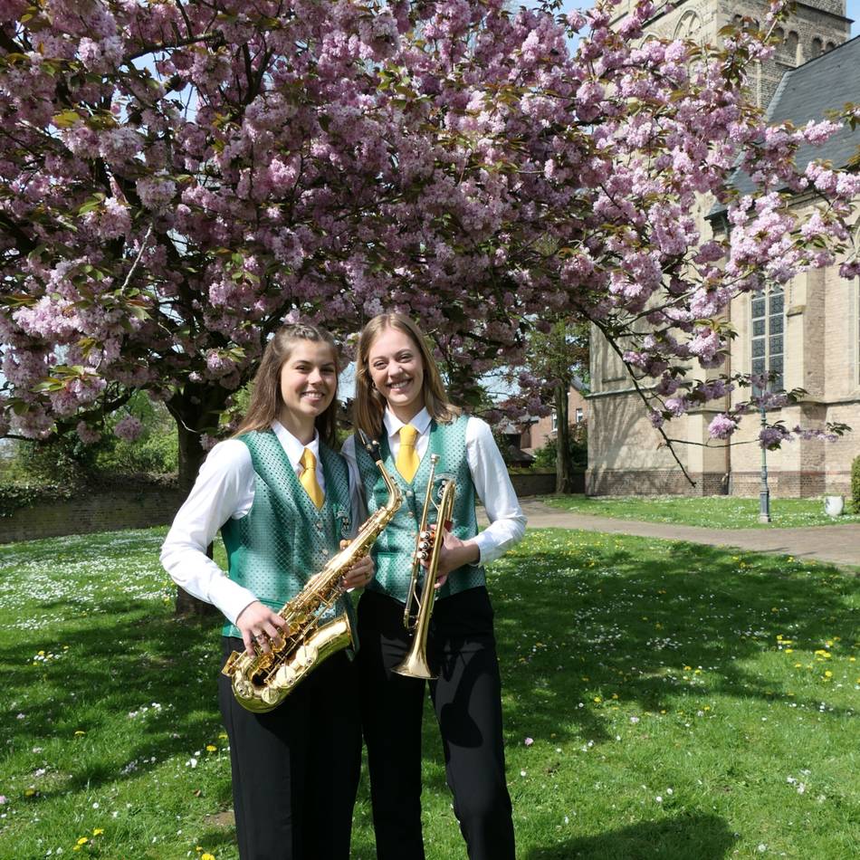 Aufnahme an der Folkwang Universität der Künste: Zwei Talente des Musikvereins Menzelen starten Profi-Laufbahn