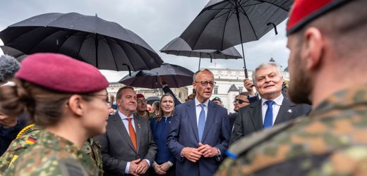 Friedrich Merz: Zitat des Bundeskanzlers kommt ans Rathaus von Vilnius