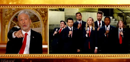 Jon Stewart: Galgenhumor gegen Donald Trump nach Jimmy-Kimmel-Aus