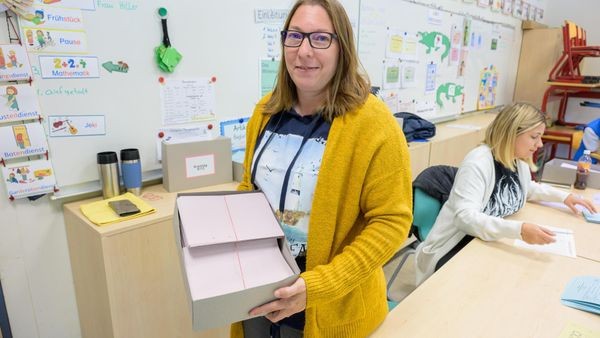 Vier bunte Zettel, volle Gänge und ein Schwätzchen in Velbert