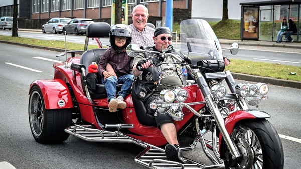 Easy Rider auf drei Rädern: Velberter Verein kutschiert Kinder