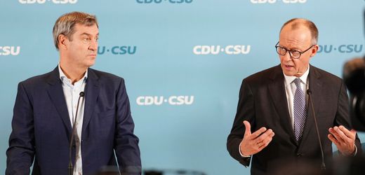 Haushaltslücke: Friedrich Merz und Markus Söder lehnen Steuererhöhungen weiterhin ab