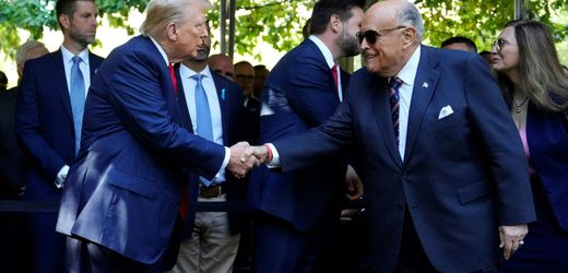 Donald Trump will Rudy Giuliani mit der »Presidential Medal of Freedom« auszeichnen