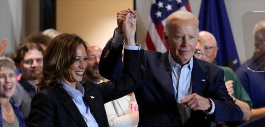 Kamala Harris schreibt in ihren Memoiren über »müden« Joe Biden