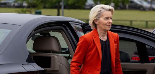 Ursula von der Leyen: Flugzeug von mutmaßlich russischer GPS-Störung betroffen