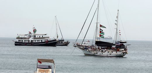 Israel-Gaza-Krieg: Aktivistengruppe berichtet über Drohnenangriff auf Gaza-Hilfsflotte