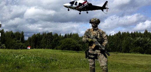 Ukraine-Krieg: Lettland schließt Luftraum an Grenze zu Russland und Belarus