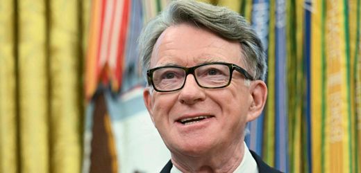 Jeffrey Epstein: Britischer Botschafter Peter Mandelson in den USA wegen Schreiben abgesetzt