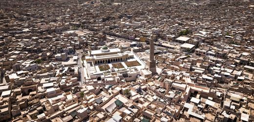 Irak: Vom IS zerstörte Moschee in Mossul wiedereröffnet