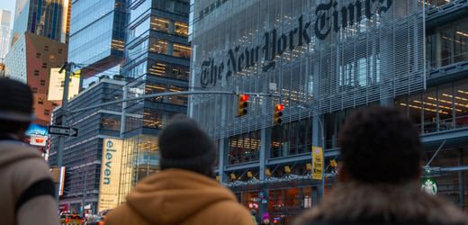 »New York Times«: Donald Trump will Zeitung auf 15 Milliarden Dollar verklagen