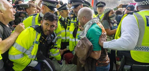 London: Tumulte und Hunderte Festnahmen bei propalästinensischer Demo