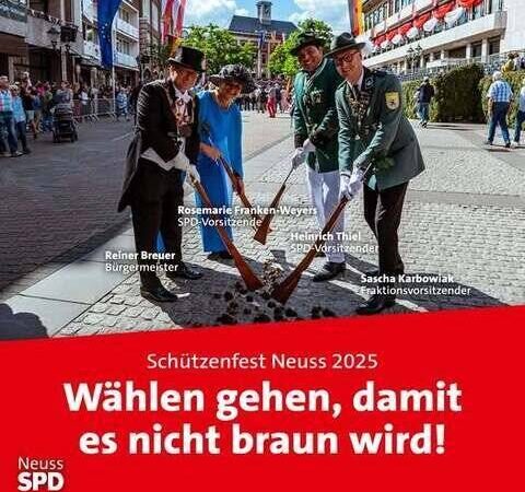 Kommunalwahl in Neuss: Kreis beanstandet Wahlkampfbild des Bürgermeisters