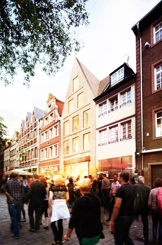 Abbau an der Bolkerstraße hat gegonnen: Düsseldorfer Hausbrauerei Zum Schlüssel baut jetzt eine „Altbier-Kathedrale“