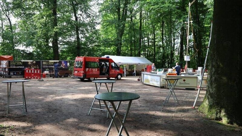 Mit Spielmannszug und DJ-Duo: Schützenverein St. Hubertus lädt zum traditionellen Biwak in Reichswalde