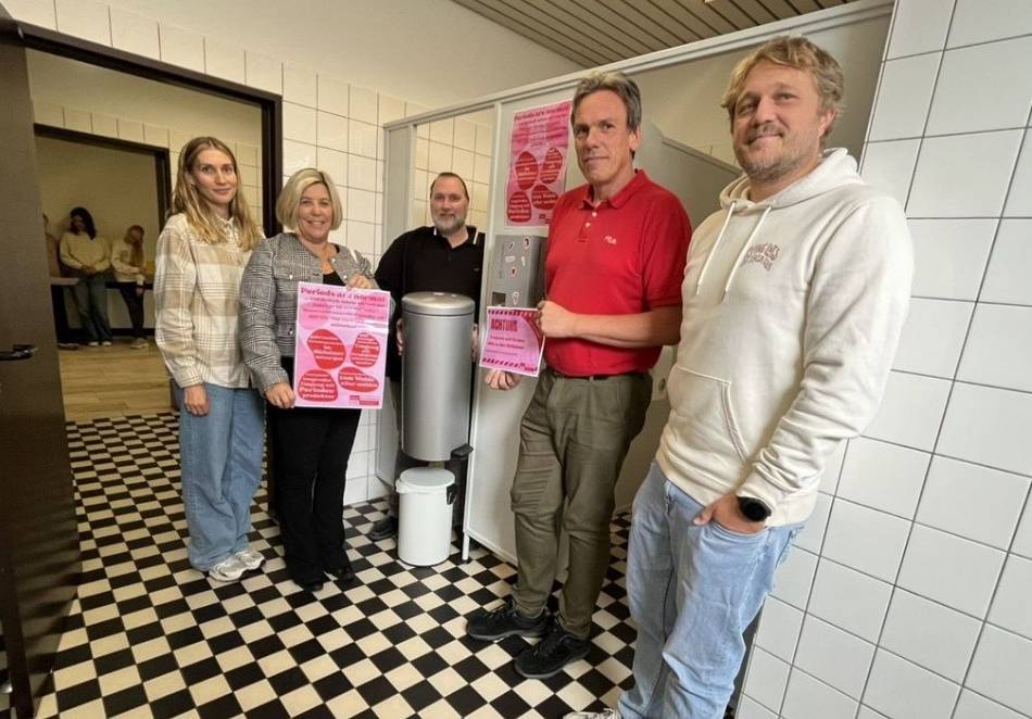 Gymnasium in Vorst: Menstruationsartikel-Spender für das GBG