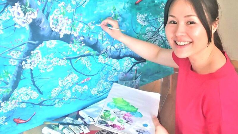 Kunst in Hilden: Yuuko Hübner stellt im Studio Opgenoorth aus