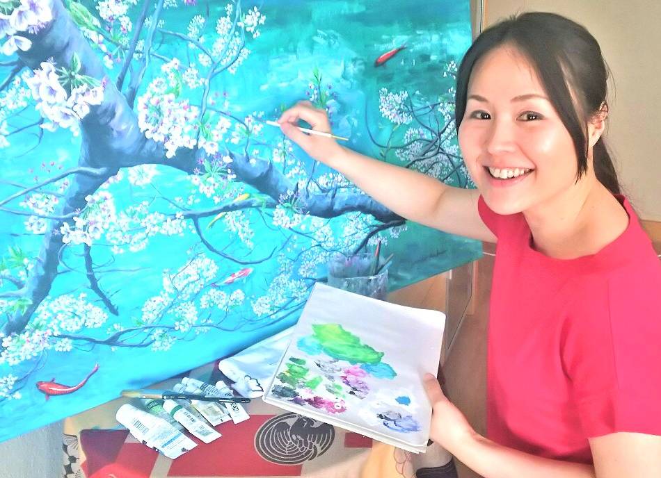 Kunst in Hilden: Yuuko Hübner stellt im Studio Opgenoorth aus