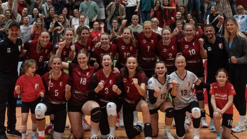Historischer Auftakt: Tusas Volleyballerinnen feiern ersten Zweitligasieg