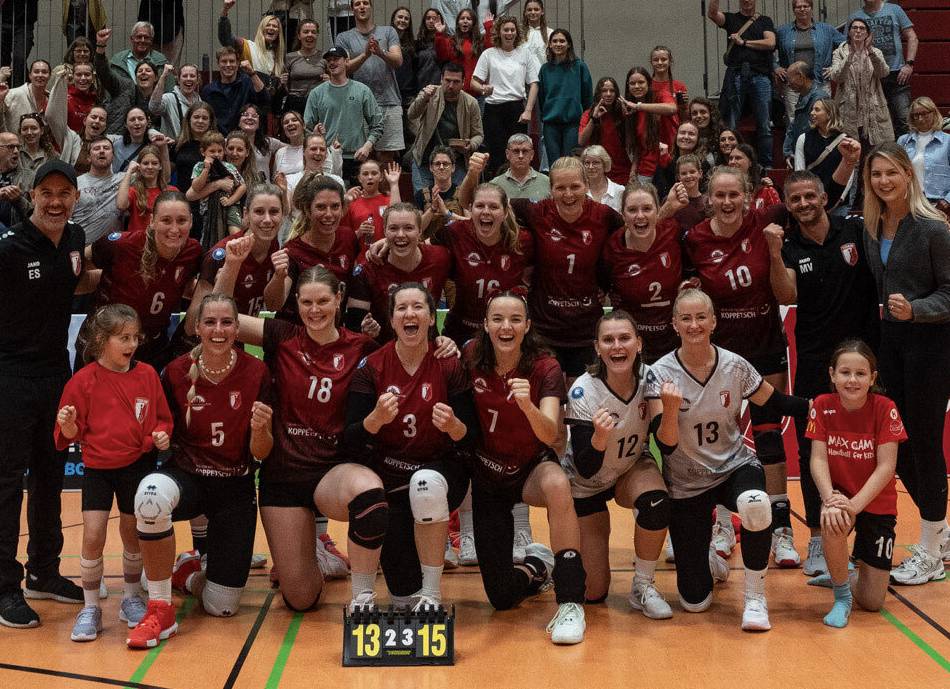 Historischer Auftakt: Tusas Volleyballerinnen feiern ersten Zweitligasieg