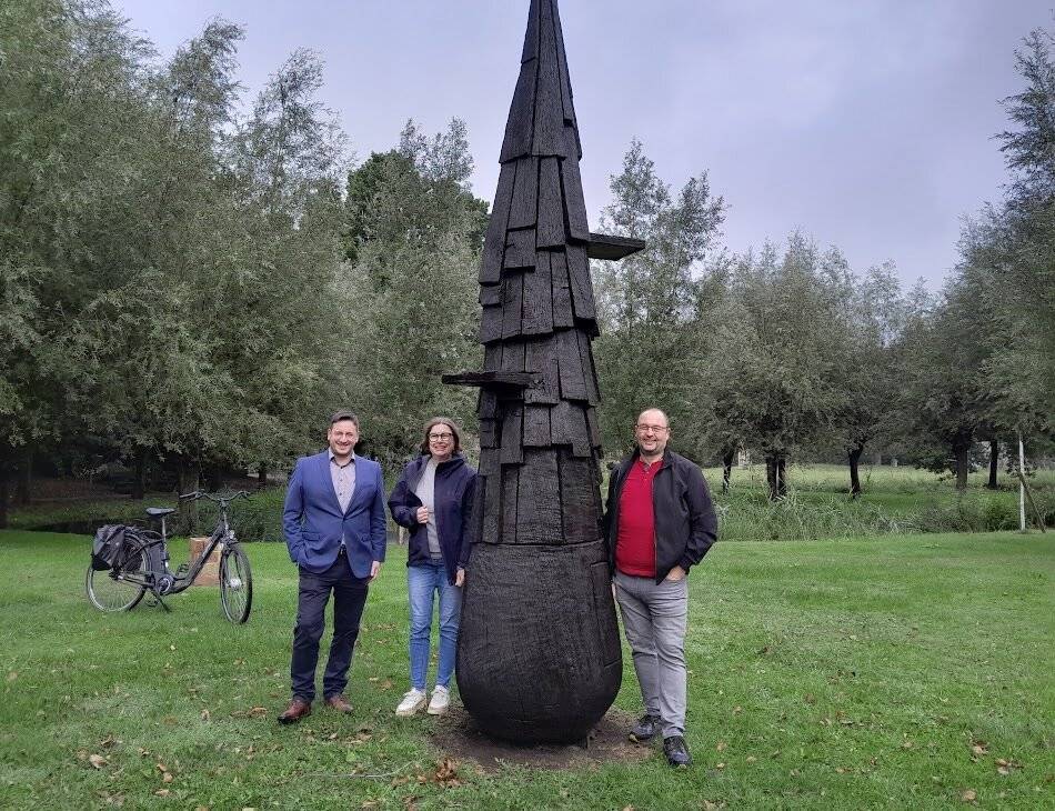 Kunst in Hinsbeck: Nettetal saniert die Kunstwerke am Skulpturenweg