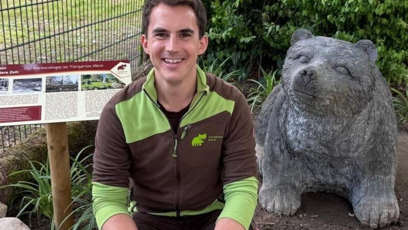 Bären im Klever Zoo: Ein Mahnmal erinnert im Tiergarten an Ele und Fant