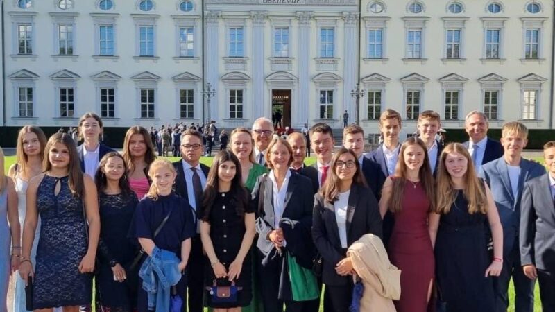 Ehrung für Schule in Grevenbroich: Pascal-Gymnasium beim Fest des Bundespräsidenten