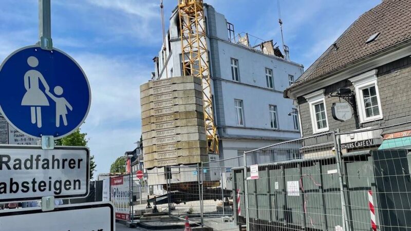 Nach dem Brand an der Oberen Waldstraße: Schwanen in Richtung Innenstadt ab Freitag wieder offen