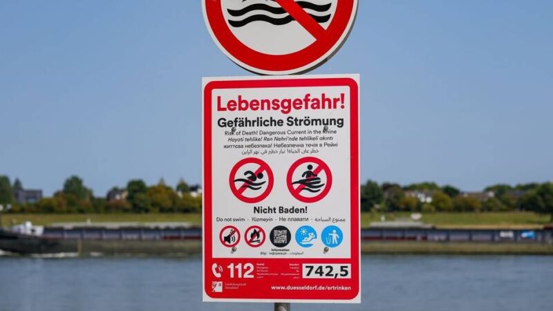 Erste Bilanz nach Badeverbot im Rhein: Stadt Neuss setzt auf Aufklärung statt Bußgeld