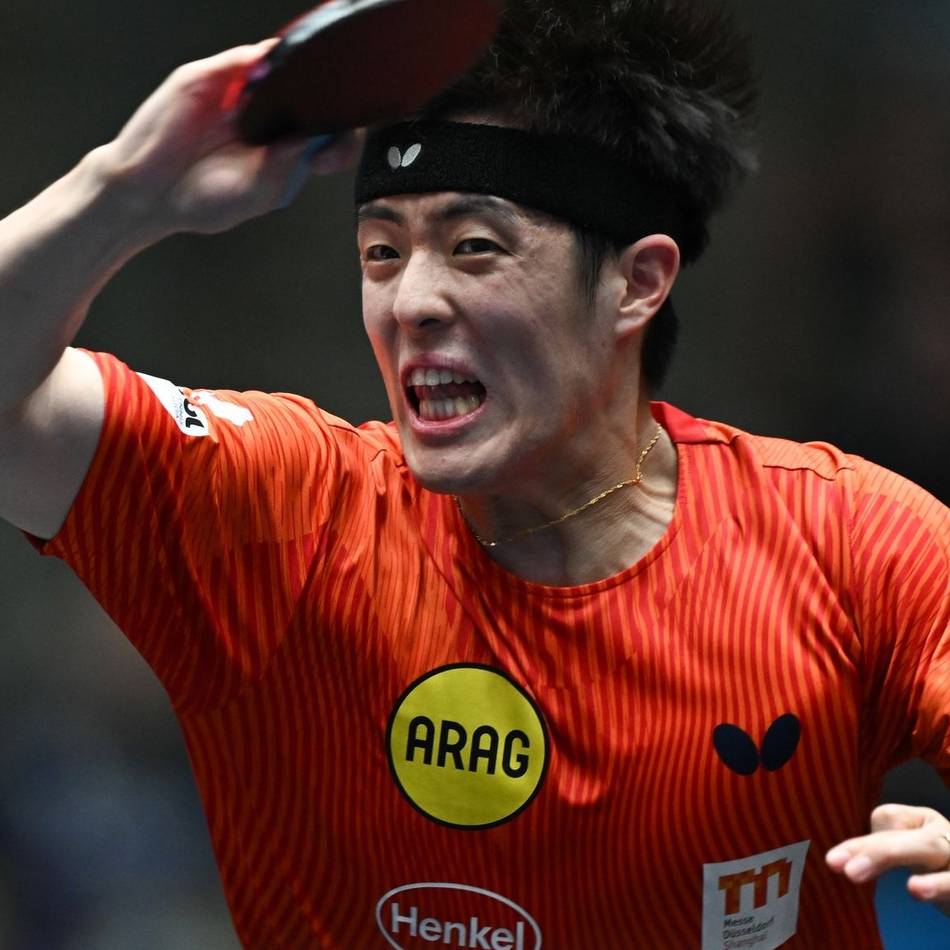 Borussen scheitern in Macao: Dang Qiu unterliegt Calderano im Achtelfinale
